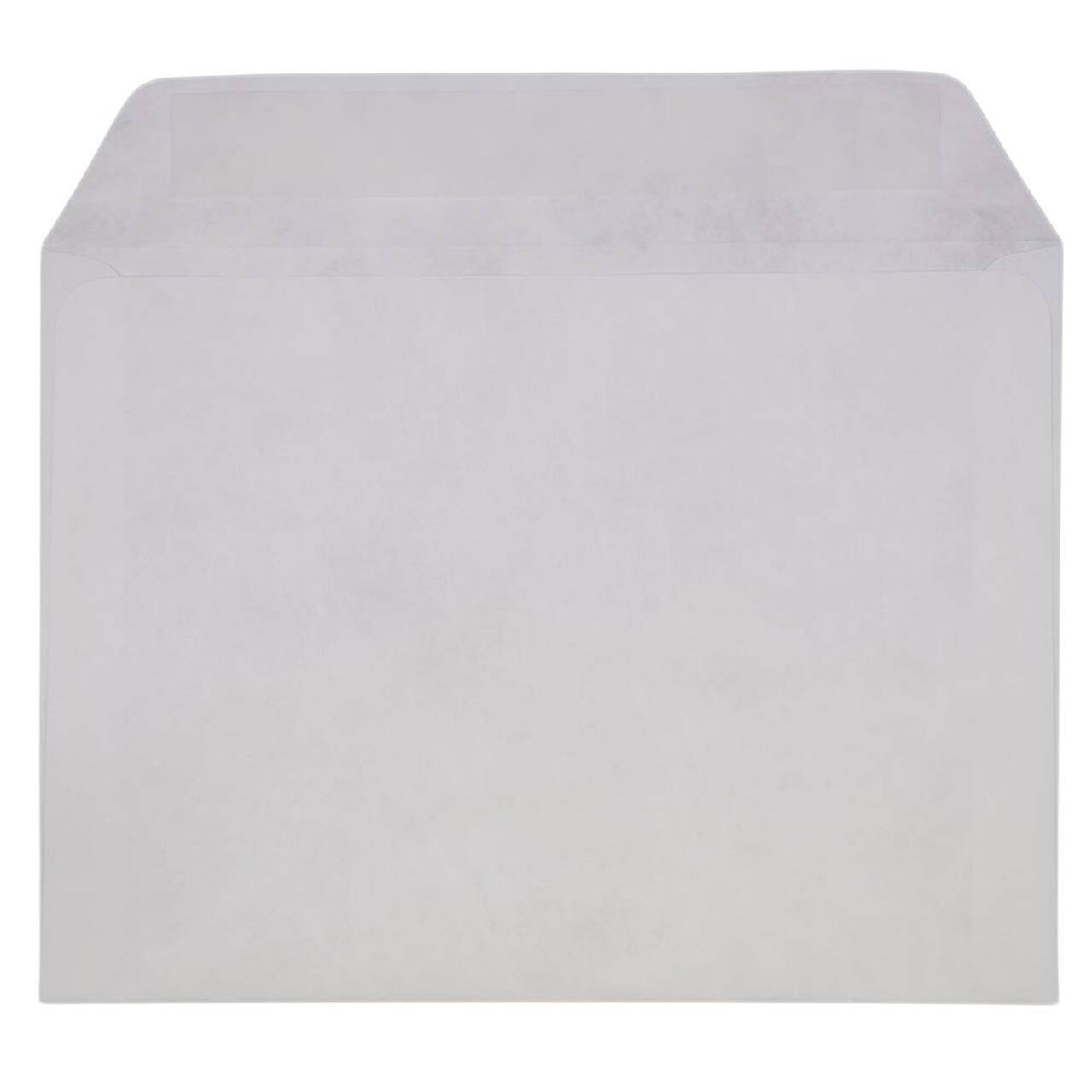 JAM Paper 9" x 12" White Tyvek Peel & Seal Closure Envelopes, 500ct.